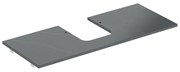 Blat pentru lavoar Geberit One cu decupaj central 120 cm tip marmura neagra