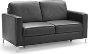 Canapea lemn masiv Basic, 155 × 85 × 91 cm