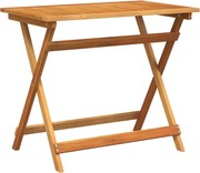 vidaXL Masă de Grădină Maro 90 x 55 x 75 cm Lemn Solid de Acacia