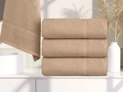 Prosop CLARYSSE ELEGANCE 60x110 cm nisipiu, 100% bumbac