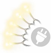 Iluminat LED de Crăciun 5 m - alb cald, 50 diode