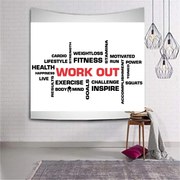 Sticker perete Work Out