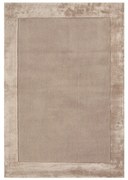 Covor maro deschis handmade din amestesc de lână 160x230 cm Ascot – Asiatic Carpets