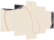 Tablou - Abstractizare bej (150x105 cm)