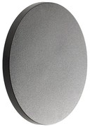 Redo 90369 - Aplica LED de exterior AURA, 8W, 230V, 3000K, IP65, antracit