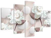 Tablou - Flori de trandafir (150x105 cm)