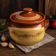 Oala din Lut pentru Sarmale sau Fripturi, Gust Autentic