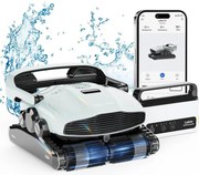 Robot curatare piscine Xiaomi Lydsto P1, 150W, SMART, Pana la 180 m², 3 L, 3 perii, Timer, Alb