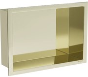 Mexen X-Wall-R raft de încastrare cu flanșă 30 x 20 cm, Aurie - 1950302010