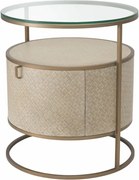 Noptiera/ Masuta laterala design LUX Napa Valley stejar albit 114776 HZ