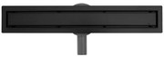 Set rigola pentru dus plus capac 60 cm Rea Neo Pro 2 in 1 negru