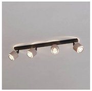 Spot Eglo 43659 ROSLEY 4xE14/40W/230V negru/bej