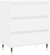 vidaXL Servantă, alb, 60x35x70 cm, lemn prelucrat