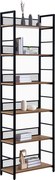 Raft, negru/stejar, KELER TIP 3