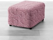 Huse bielastice BRILLANTE bordo taburet (40 x 40 x 40 cm)