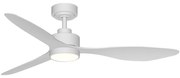 Ventilator LED dimabil de tavan Aigostar LED/20W/230V 2700-6500K 132 cm alb + telecomandă