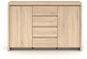 Comodă Kaspian KOM2D4S (Stejar sonoma). 798004