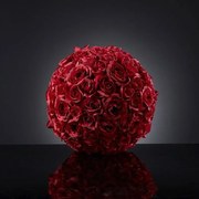 Aranjament floral elegant in forma de sfera, SPHERE ROSES BIG 1141064.30