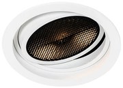 Spotlight modern îngropat alb reglabil - Coop 111 Honey