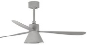 FARO 33762WT-24-LED Ventilator reglabil AMELIA L CONE LED/20W/230V gri diam. 132 cm WT + telecomandă