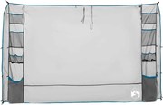 vidaXL Organizator de cort suspendat Gri și Albastru 320 x 182 cm