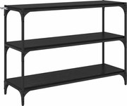 vidaXL Dulap pentru cărți Stejar negru 100 x 33 x 70,5 cm