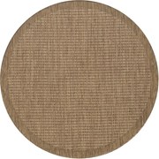 Covor pentru exterior și interior în culoare naturală rotund ø 120 cm Giza 1410 – Ayyildiz Carpets
