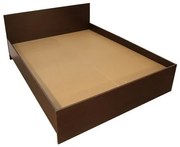 Pat Soft pentru saltea 140x200 cm, wenge