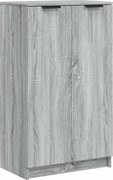 vidaXL Pantofar, gri sonoma, 59x35x100 cm, lemn compozit