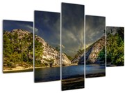 Tablou peisajului cu lac (150x105 cm)