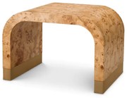 Masuta design LUX, Furnir Burl Mappa, Maro, Quinton