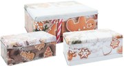 Set de 3 cutii de Crăciun Cookies