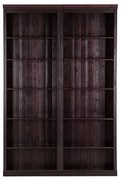 Bibliotecă maro din lemn de pin 148x223 cm Anita – Støraa