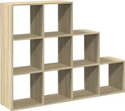 vidaXL Bibliotecă/separator cameră stejar sonoma 137,5x29x103,5cm lemn
