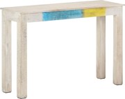 vidaXL Masă consolă, 115x35x77 cm, lemn de mango nefinisat