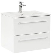 Dulap inferior Vario Clam 60 cu lavoar alb-alb