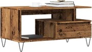 vidaXL Măsuță de cafea, lemn vechi, 90x49x45 cm, lemn prelucrat
