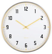 Karlsson 5969BY ceas de perete design galben,diametru 40 cm