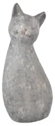 InDecor Ceramic Cat Meg gri, 24 x 20 x 53 cm