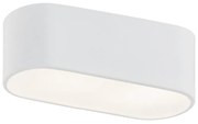Plafoniera metalica design modern TONI 30cm alba