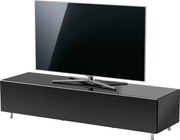 Comoda TV Just Racks neagra 165,2/48/38 cm