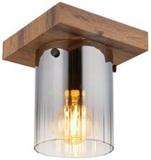 Spot aplicat MDF si sticla fumurie UNDERWOOD