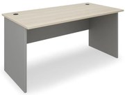Masa SimpleOffice 160 x 80 cm, stejar deschis / gri