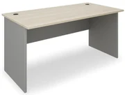 Masa SimpleOffice 160 x 80 cm, stejar deschis / gri