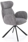 Scaun K571 stofa gri H93 cm