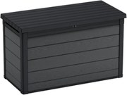 Cutie de grădină din plastic Cortina 757L gri