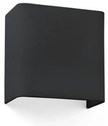 Aplica de perete ambientala design modern COTTON Square neagra