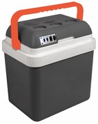 Lada frigorifica Oliver Voltz OV51448A24, 24 L, DC 12V/220-240V, Incalzire 50°C, Racire 13-18°C, Gri/Portocaliu