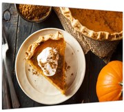 Tablou pe sticlă - Tort de toamnă (70x50 cm)