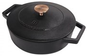 Cratita cu capac 26 cm din fonta emailata Black Rose Collection Berlinger Haus BH 6493